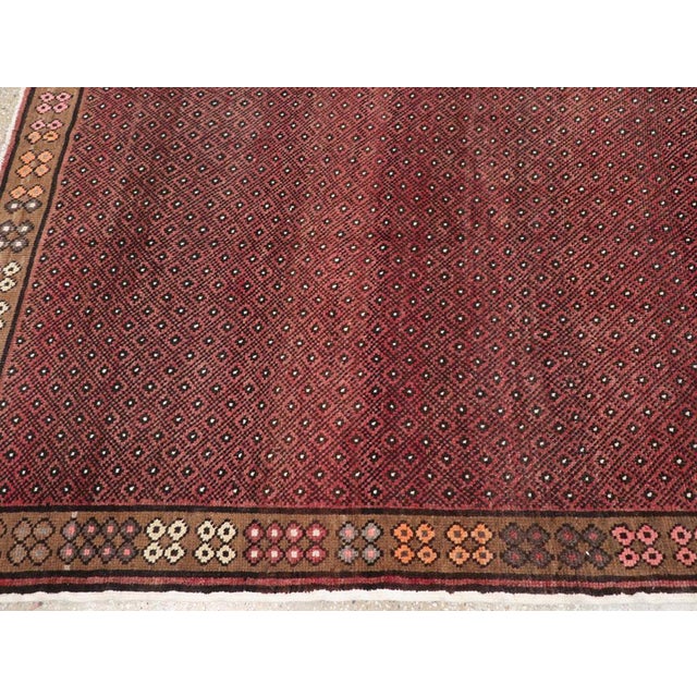 Mid 20th Century Galerie Shabab Collection Mid-20th Century Turkish Anatolian Room Size Carpet For Sale - Image 5 of 8