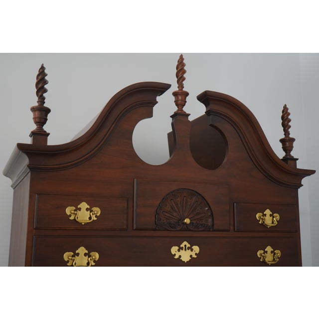 Statton Centennial Cherry New England Highboy For Sale In Philadelphia - Image 6 of 18