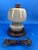 Italian Mid-Century Modern Opaline Shade Night Table Lamp, Mid 20th Century For Sale - Image 10 of 12