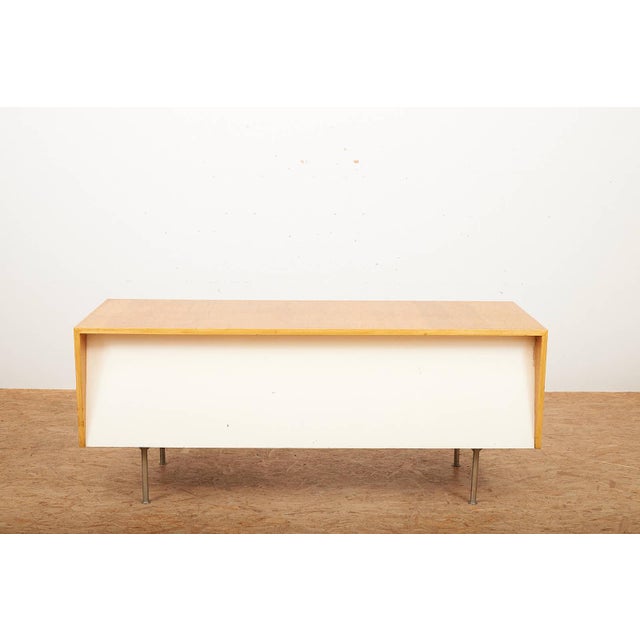 Desk with Round Tube Legs by Erika Schläpfer, 1956 For Sale - Image 3 of 14