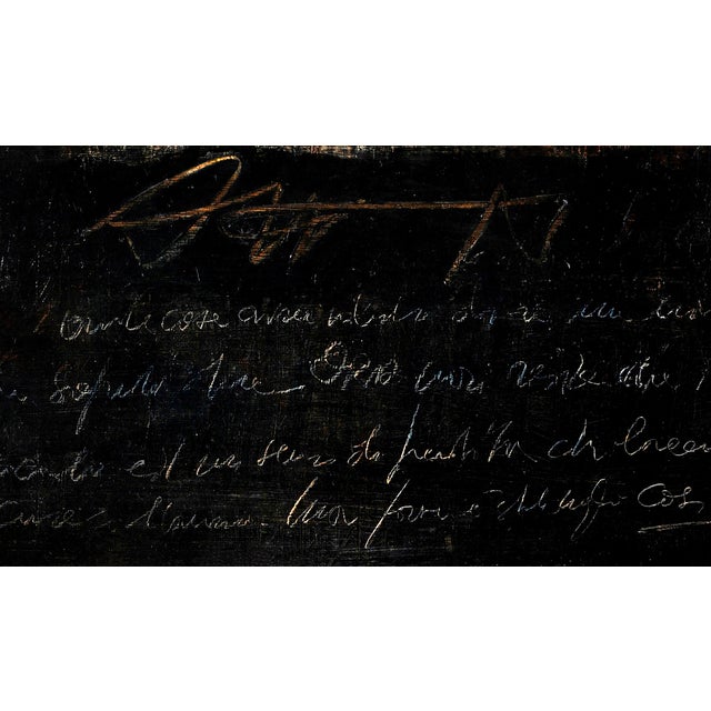 Contemporary Massimo D'Orta, Il Grande Inverno MD 55, Abstract Painting, Mixed Media on Canvas, 2008 For Sale - Image 3 of 7