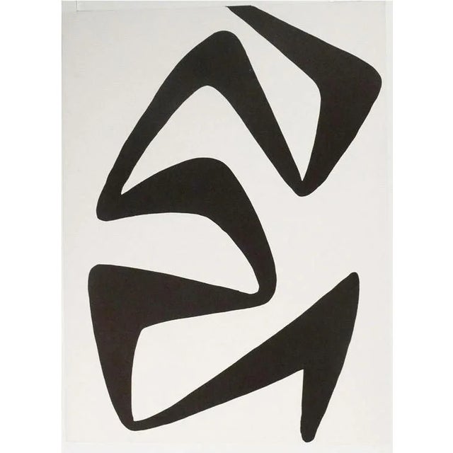 Calder Original Lithograph Dm55173 Derriere Le Miroir 1968 For Sale