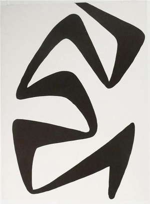 Calder Original Lithograph Dm55173 Derriere Le Miroir 1968