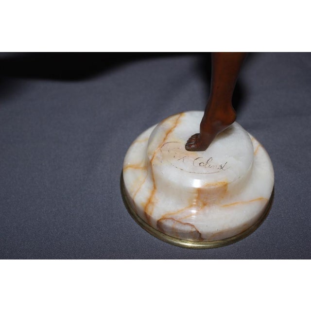 Metal Claire Colinet, Juggling Woman, 1900, Bronze For Sale - Image 7 of 16