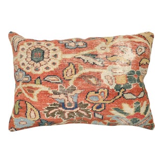Persian Mahal Lumbar Rug Pillow rug no. p5087 For Sale