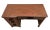 Art Deco 1930s Art Deco Wall Desk Petite Size Four Dovetail Jointed Drawers Two Tone Walnut For Sale - Image 3 of 11