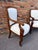 Newly Upholstered French Restoration Arm Chairs For Sale - Image 4 of 12