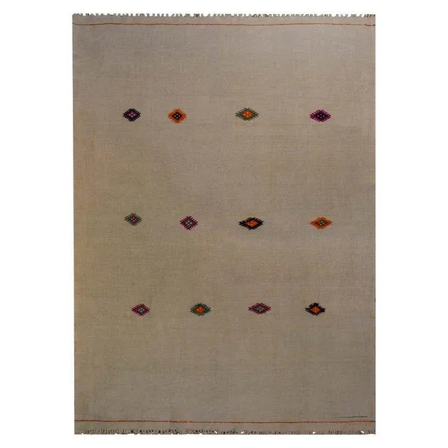 Vintage Konya Kilim Rug For Sale - Image 11 of 11