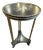 Vintage Chelsea House Chinoiserie End Table (Black & Gold) For Sale