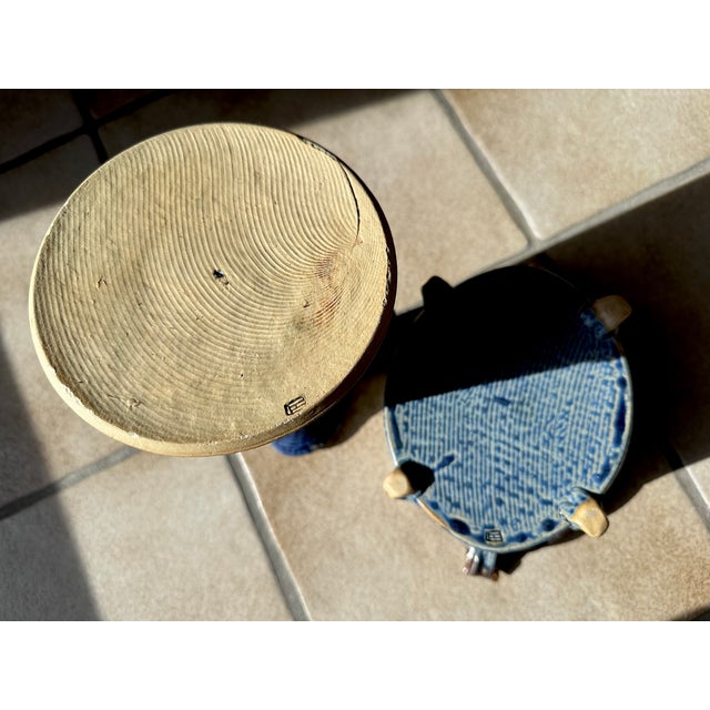 Ceramic Art Jug and Pot by Friedemann Henschel for Töpfergut Panschenhagen, Germany, 1990s, Set of 2 For Sale - Image 12 of 15