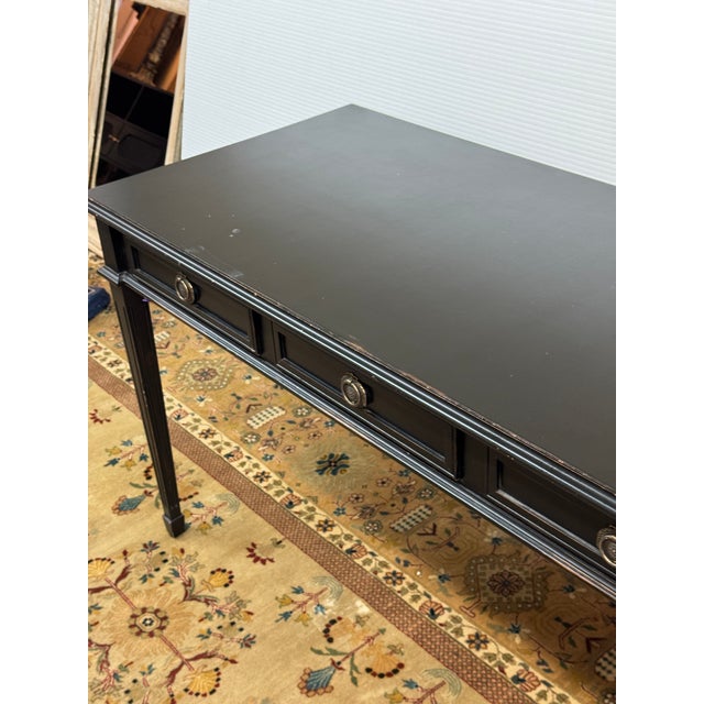 Redford House for Scenario Home Drake Writing Desk, Black For Sale - Image 11 of 12