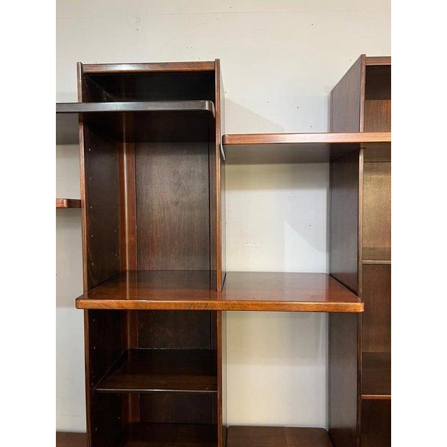 1960s Modular Pelicano Bookshelves by Vittorio Introini for Saporiti, Italy, 1960s For Sale - Image 5 of 14
