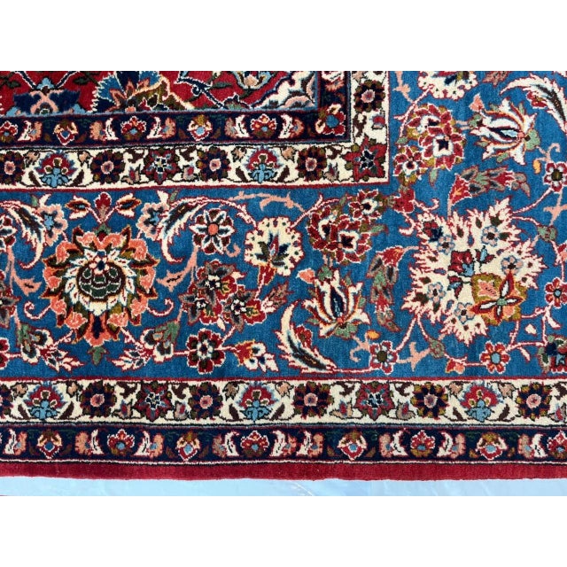 Persian 1970s Persian Najafabad Rug, 10'1" X 14' For Sale - Image 3 of 5