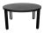 Mid-Century Modern NOIR Marcellus Dining Table, 63", Black Metal For Sale - Image 3 of 6
