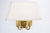 French Neoclassical Brass Wall Lights, 1980s, Set of 2 For Sale - Image 3 of 10