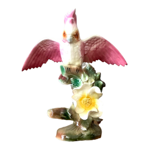 Vintage Regency Glazed Ceramic Bird