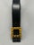 Hermes Medor Leather Belt W Gold Tone Buckle For Sale - Image 9 of 9