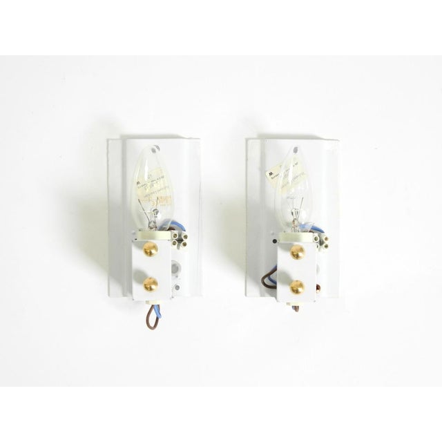 Wall Lights in Gold-Colored Glass from Hufnagel-Leuchten, 1960s, Set of 2 For Sale - Image 17 of 18