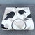 Beige Postmodern Abstract Tessellated Stone Waterfall Coffee Table For Sale - Image 8 of 12