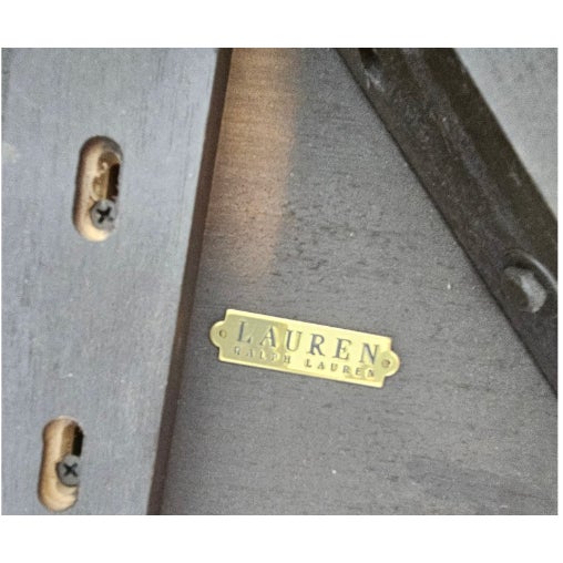 Late 20th Century Late 20th Century Ralph Lauren British Colonial Carved Mahogany Side Table For Sale - Image 5 of 7