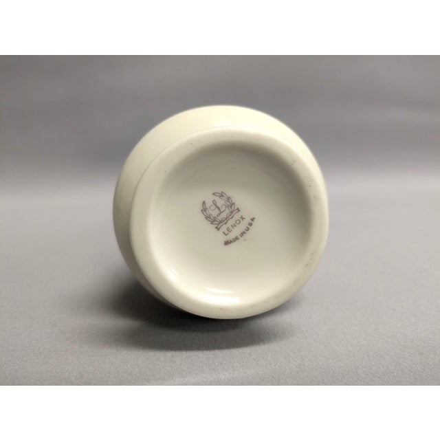 Cream Tall Vintage Lenox Bud Vase For Sale - Image 8 of 8