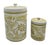 Traditional 1970s Italian Majolica Canisters, Set of 2 For Sale - Image 3 of 13