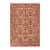 Shabby Chic Floral 1990's Pak-Persian Taupe/Red Wool Rug - 6'1'' X 9'4'' For Sale