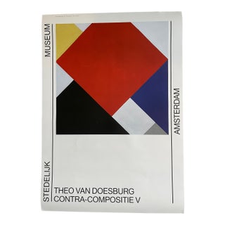 Theo Van Doesburg (1883-1931), Contra Compositive V.., Stedelijk Museum Amsterdam, Printed in the Netherland For Sale