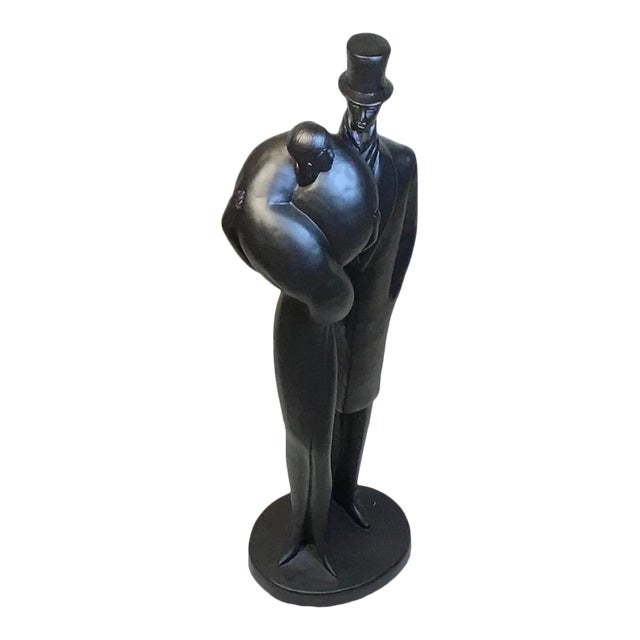 1986 Claude LeClerc for Austin Pro Inc “L’etoile” Sculpture, Signed For Sale