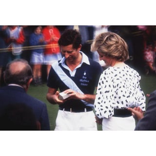 "Polo Prince Charles and Princess Diana" Slim Aarons Getty Archive C-Print For Sale