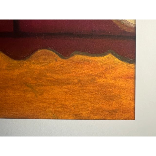 Late 20th Century Paper Bag With Fruit on Table Lithograph by Jessica Alexander For Sale - Image 5 of 9