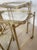 French Neoclassical Style Nesting Bar Carts With Glass Shelves, Maison Bagues For Sale - Image 11 of 18