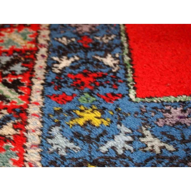 Moroccan 1970s Handmade Vintage Moroccan Berber Rug For Sale - Image 3 of 10