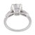 1930s Gia 3.11 Carat Old Mine Cut Diamond Platinum Engagement Ring, Size 4.75 For Sale In Los Angeles - Image 6 of 6