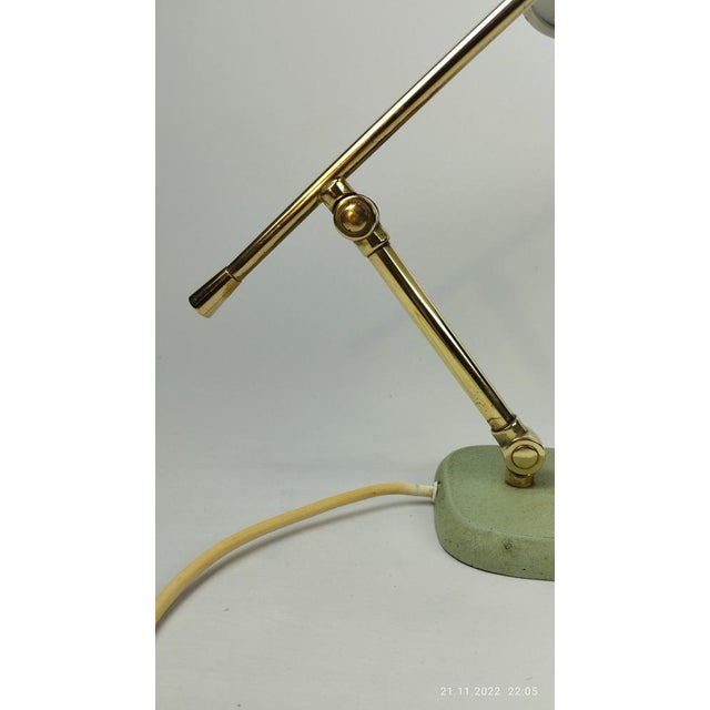 Brass Desk Lamp, 1950s For Sale - Image 10 of 14
