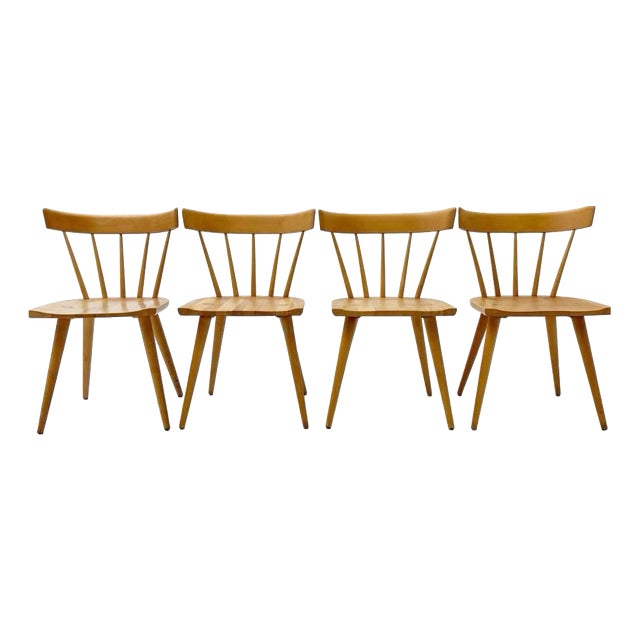 Spindle Chairs by Paul McCobb for Planner Group, 1920s, Set of 4 For Sale