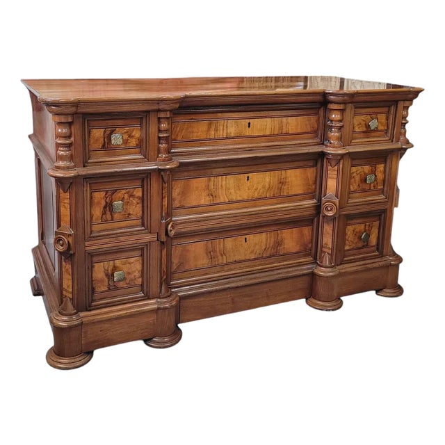 American Block Front Chest of Drawers For Sale