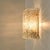 Textured Wave Glass Wall Light attributed to Kaiser Leuchten, 1970s For Sale - Image 15 of 16