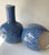 1920s Pair Blue & White Porcelain Long Neck Vases, Chinese For Sale - Image 5 of 8