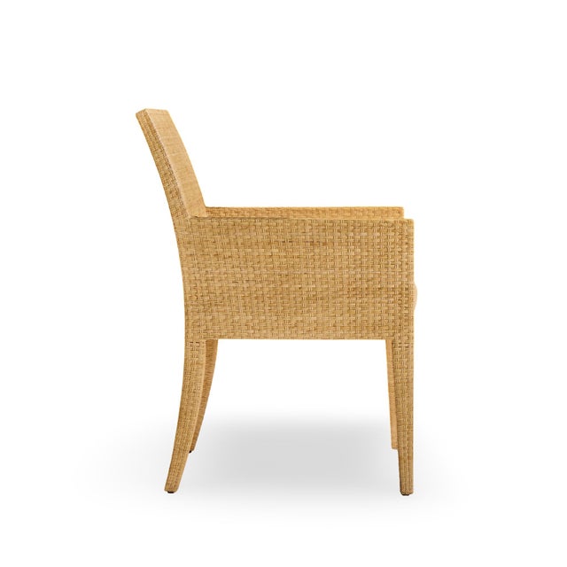 Baker Milling Road Rattan Dining Chairs - Set of 8 For Sale - Image 9 of 11