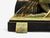 Gemstone French Art Deco, Mantel Clock, Marble, Onyx, Gilt, France, 1930s For Sale - Image 7 of 10