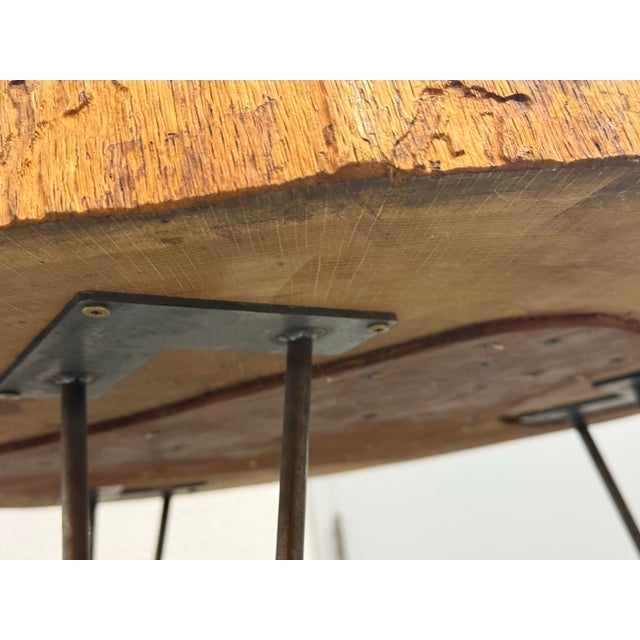 Live Edge Wood Slab Coffee Table For Sale - Image 12 of 12