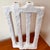 Late 20th Century Italian Vase Matte White Ceramic Vessel For Sale - Image 5 of 7