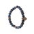 Bronze Balance Stone Sodalite Arrow Charm Beaded Bracelet For Sale - Image 8 of 11