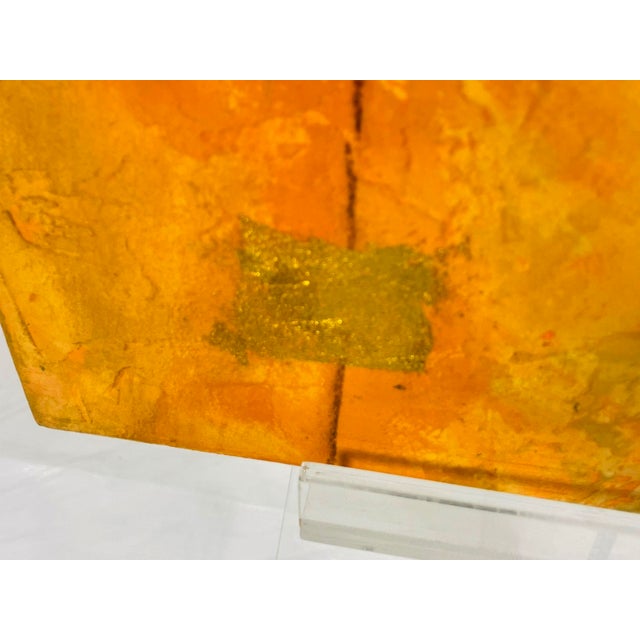 Sam Richardson “Amana Series” Abstract Painting on Board, American Contemporary For Sale - Image 16 of 18