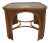 Coastal Twisted Rattan Side Table With Smoky Glass Top For Sale