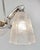 1930s Petitot French Art Deco Chandelier 1930s - Stepped Chevron Geometric Glass For Sale - Image 5 of 10