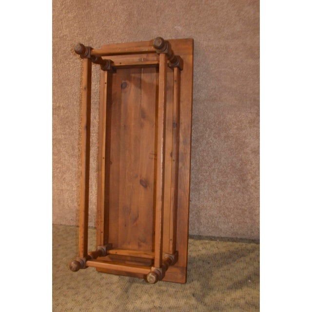 Vintage Ethan Allen Farmhouse Style Pine Large Coffee ...