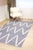 Pasargad Home Simplicity Navy Cotton Area Rug- 8' 0" X 10' 0" For Sale In New York - Image 6 of 7