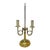 Vintage French Bouillotte Style Brass Lamp For Sale